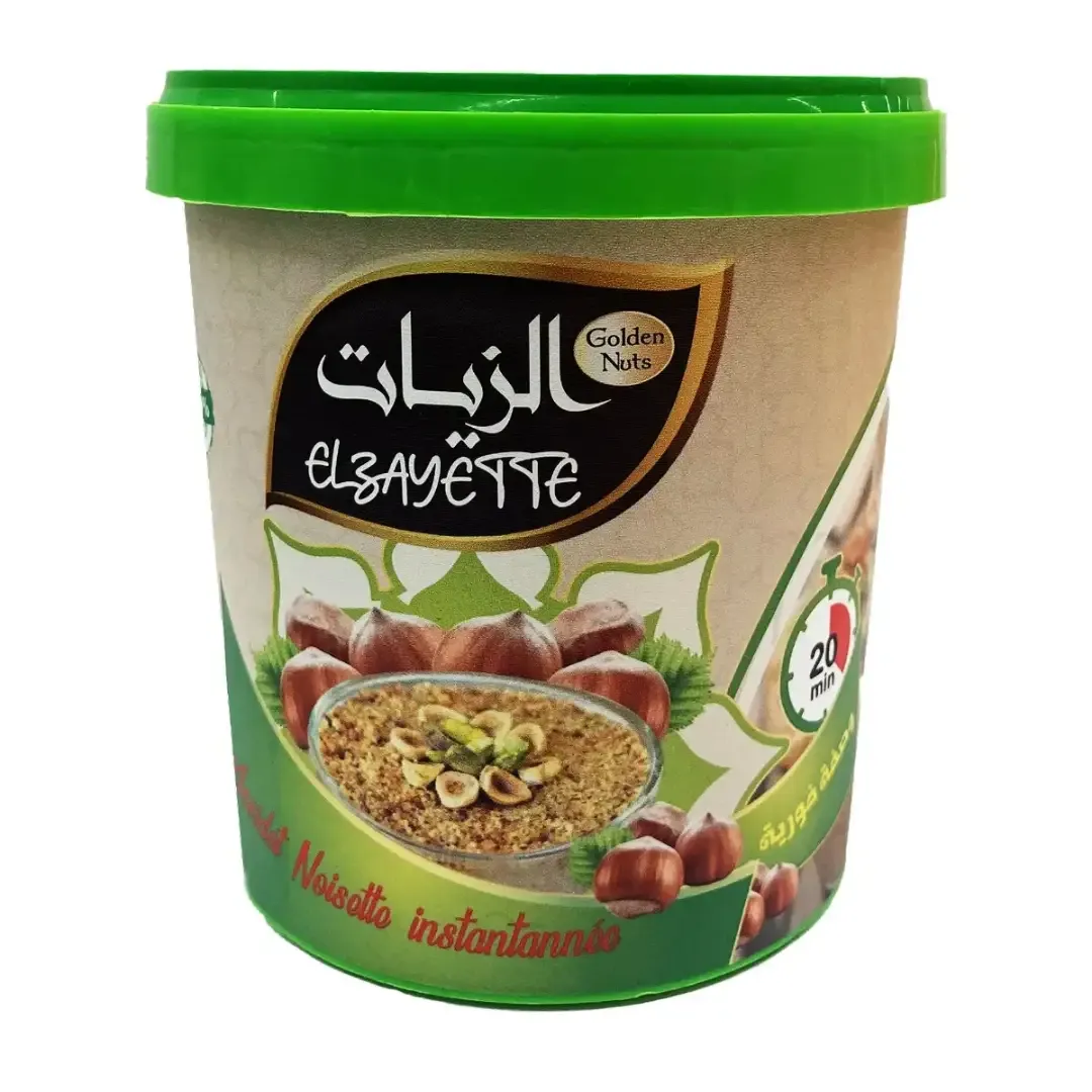 Pâte de noisette instantanée