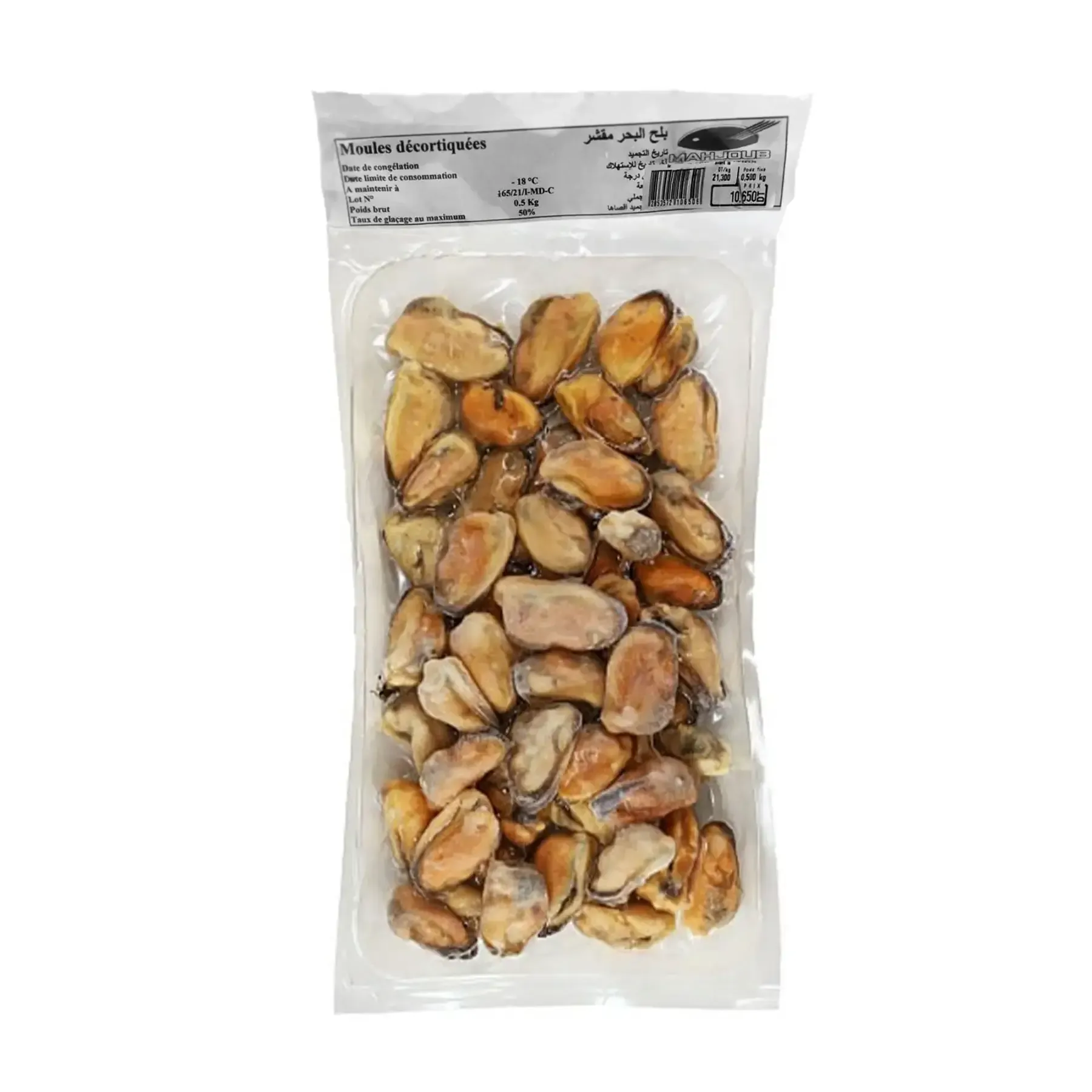 Moules décortiquées