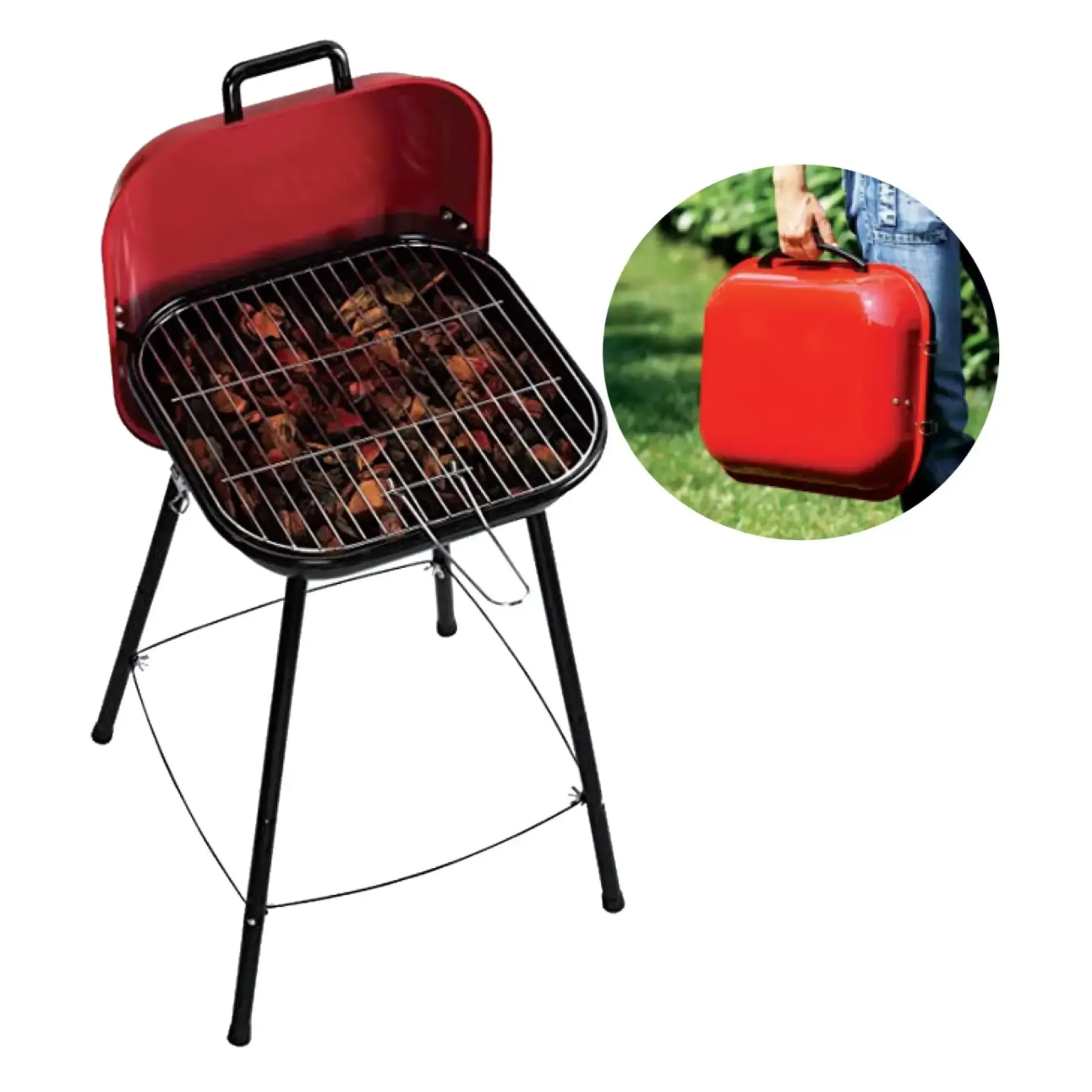 Barbecue à charbon de bois Picnic - 36 cm