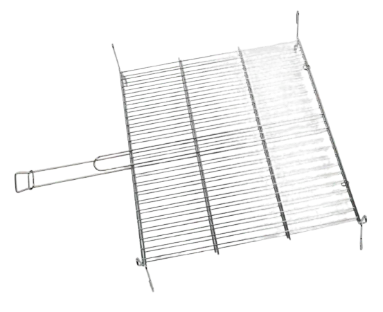 Grille double sur pieds