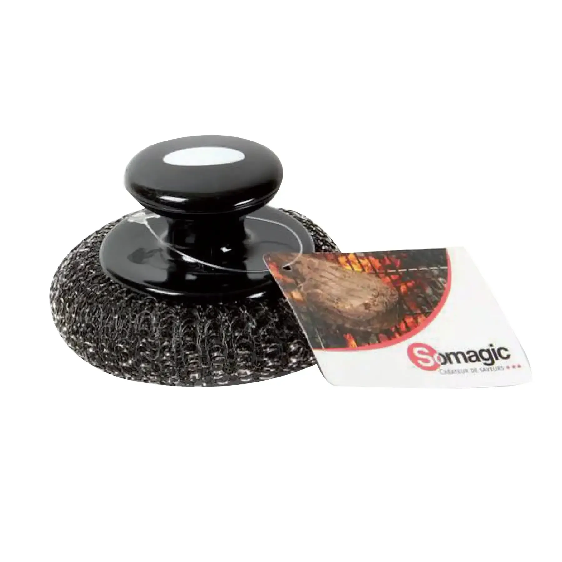 Brosse en inox pour plancha