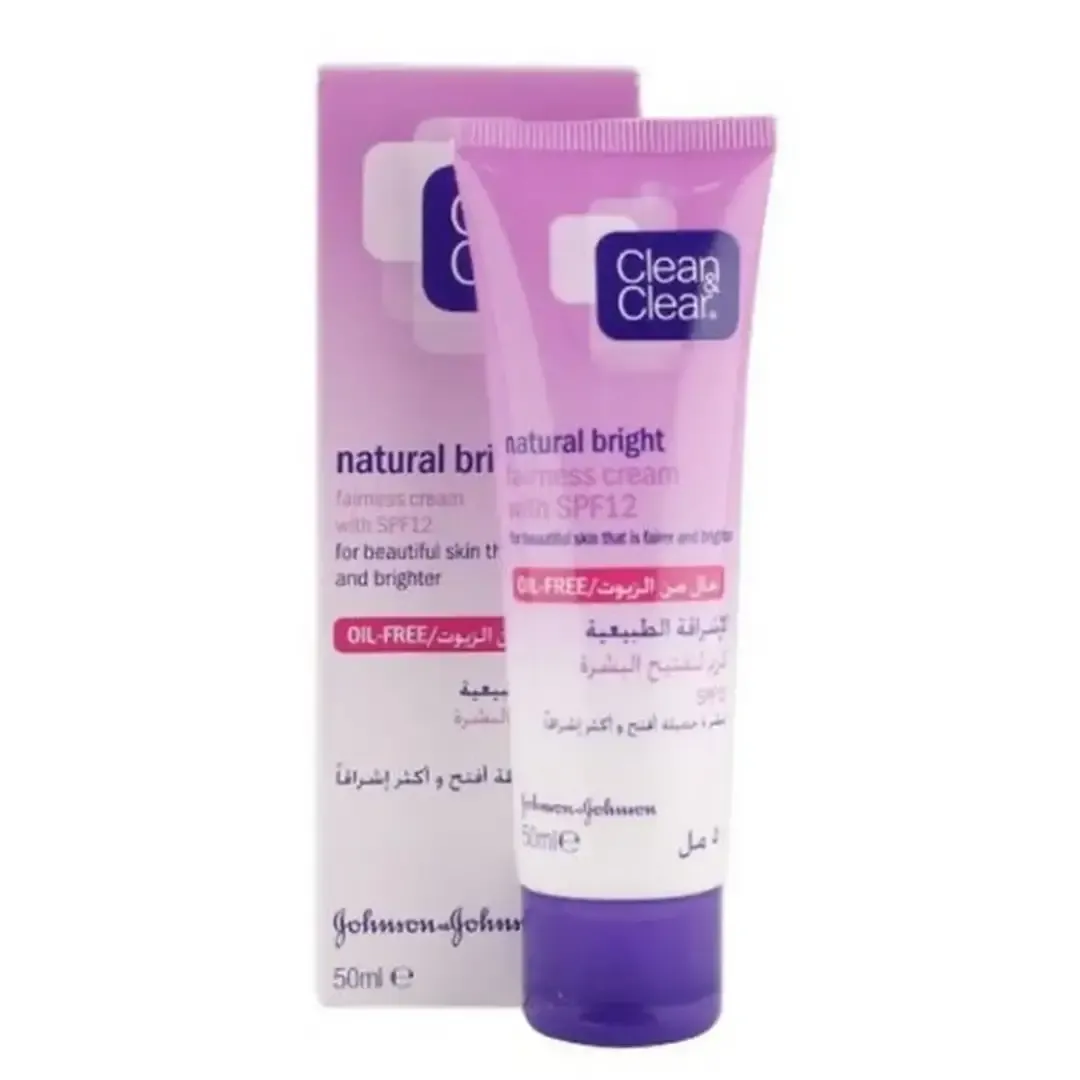 Soins spécifique visage hydratant éclaircissant SPF12