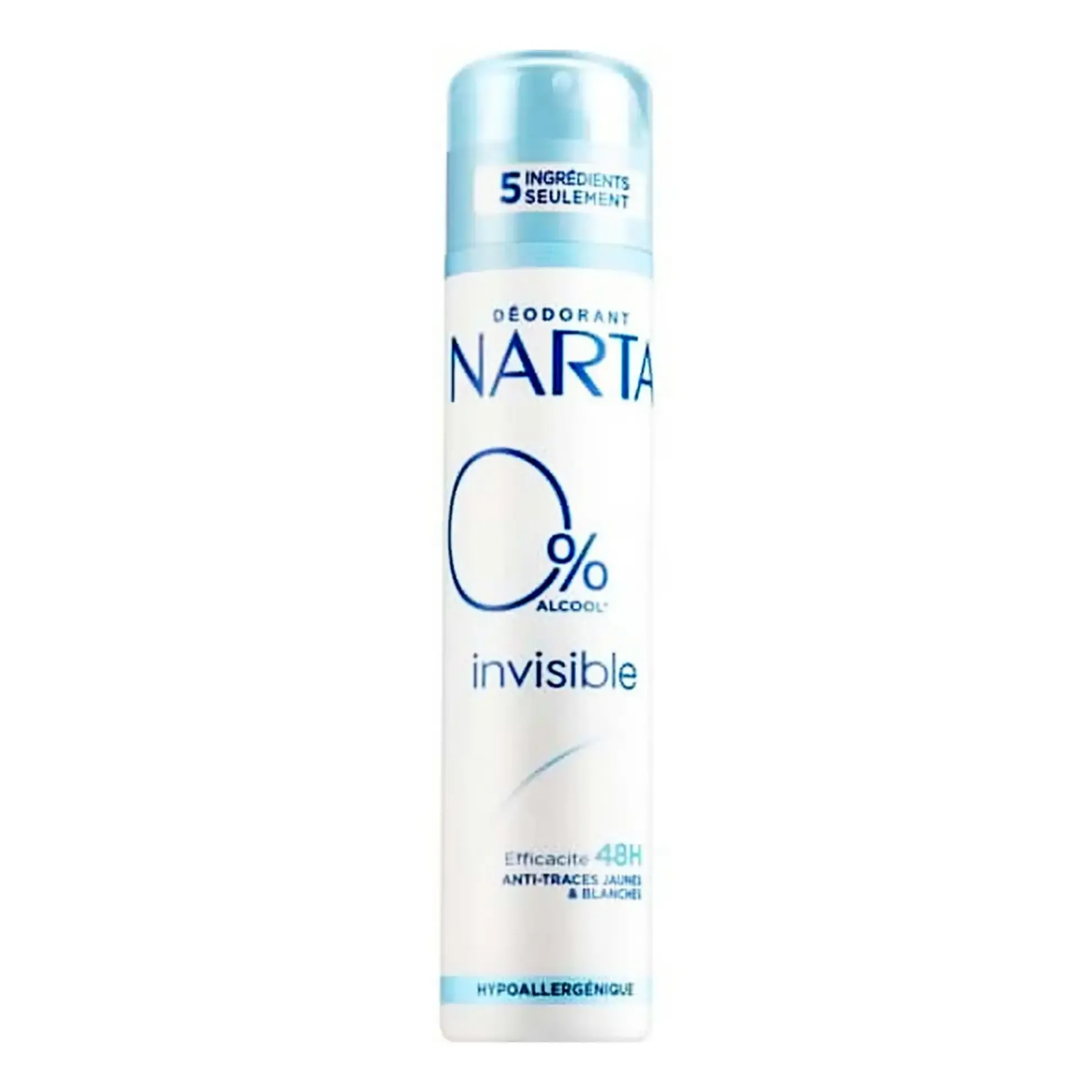 Déodorant invisible