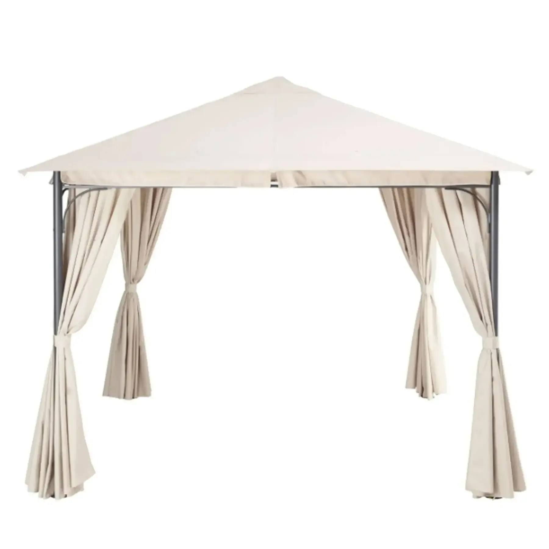 Tente de jardin 3m x 3m beige