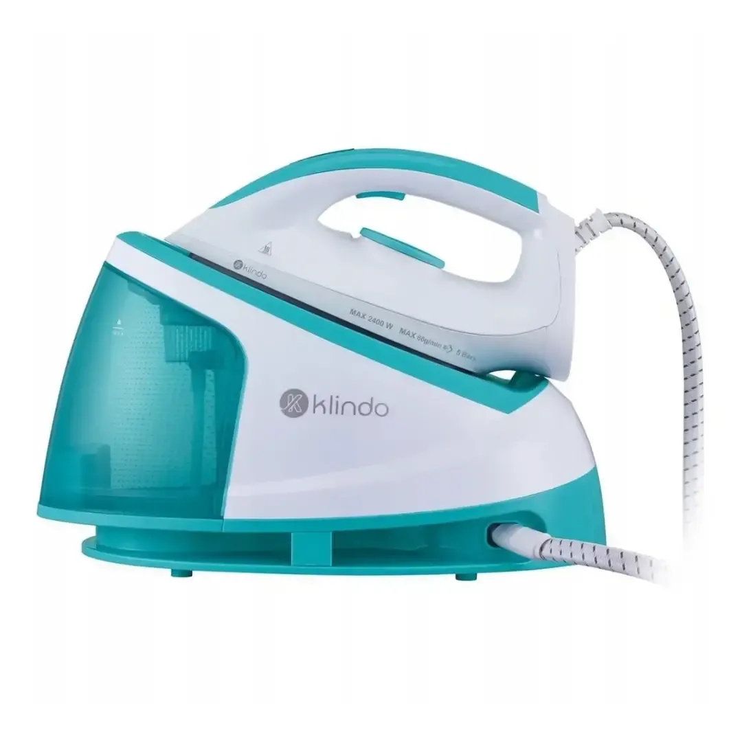 Centrale vapeur 2400W blanc&turquoise