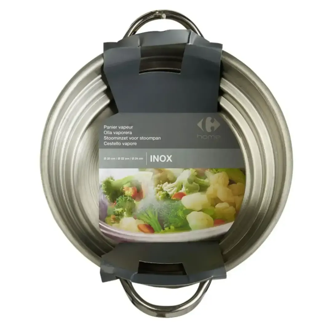 Panier vapeur en inox - 20cm
