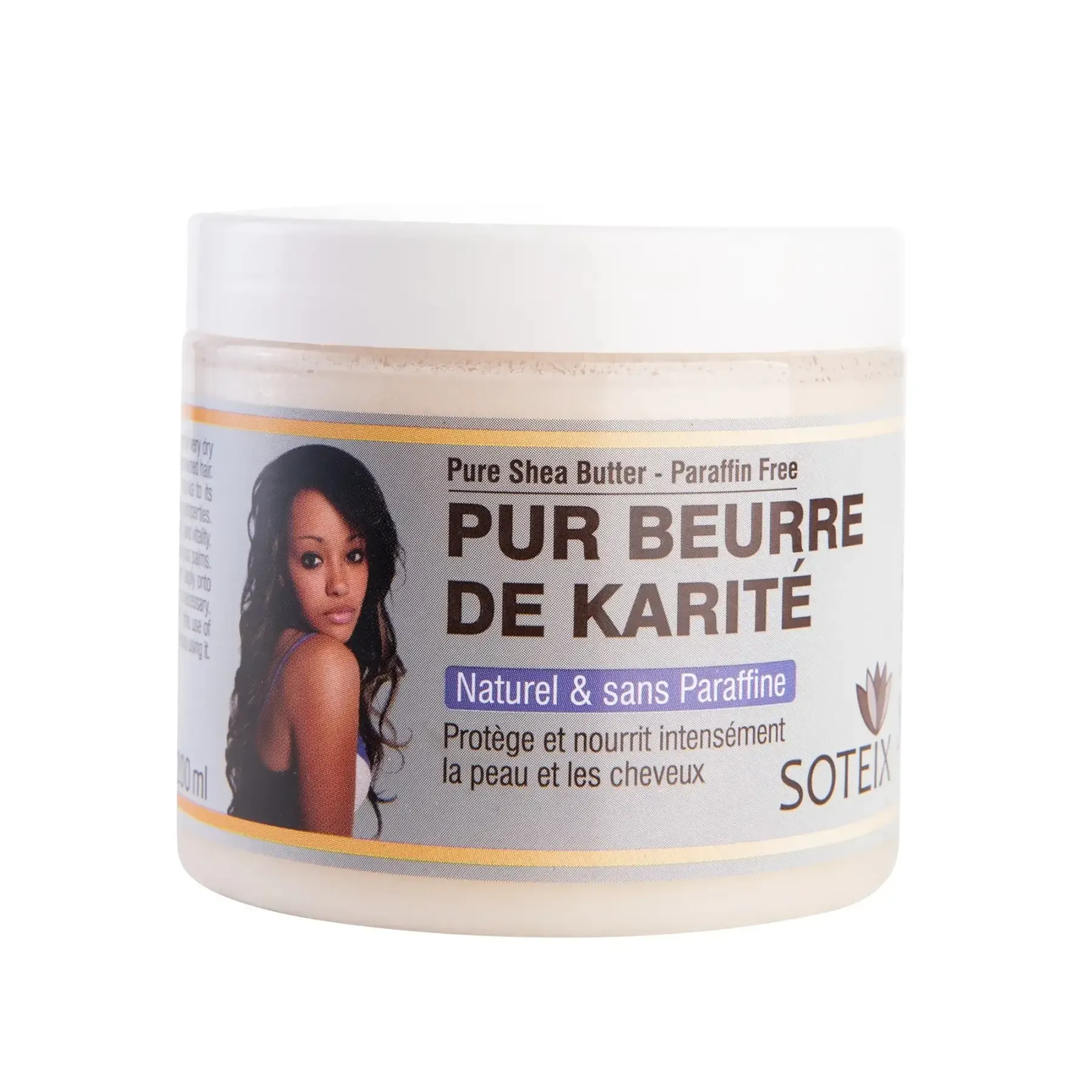 Beurre de karité naturel et sans paraffine