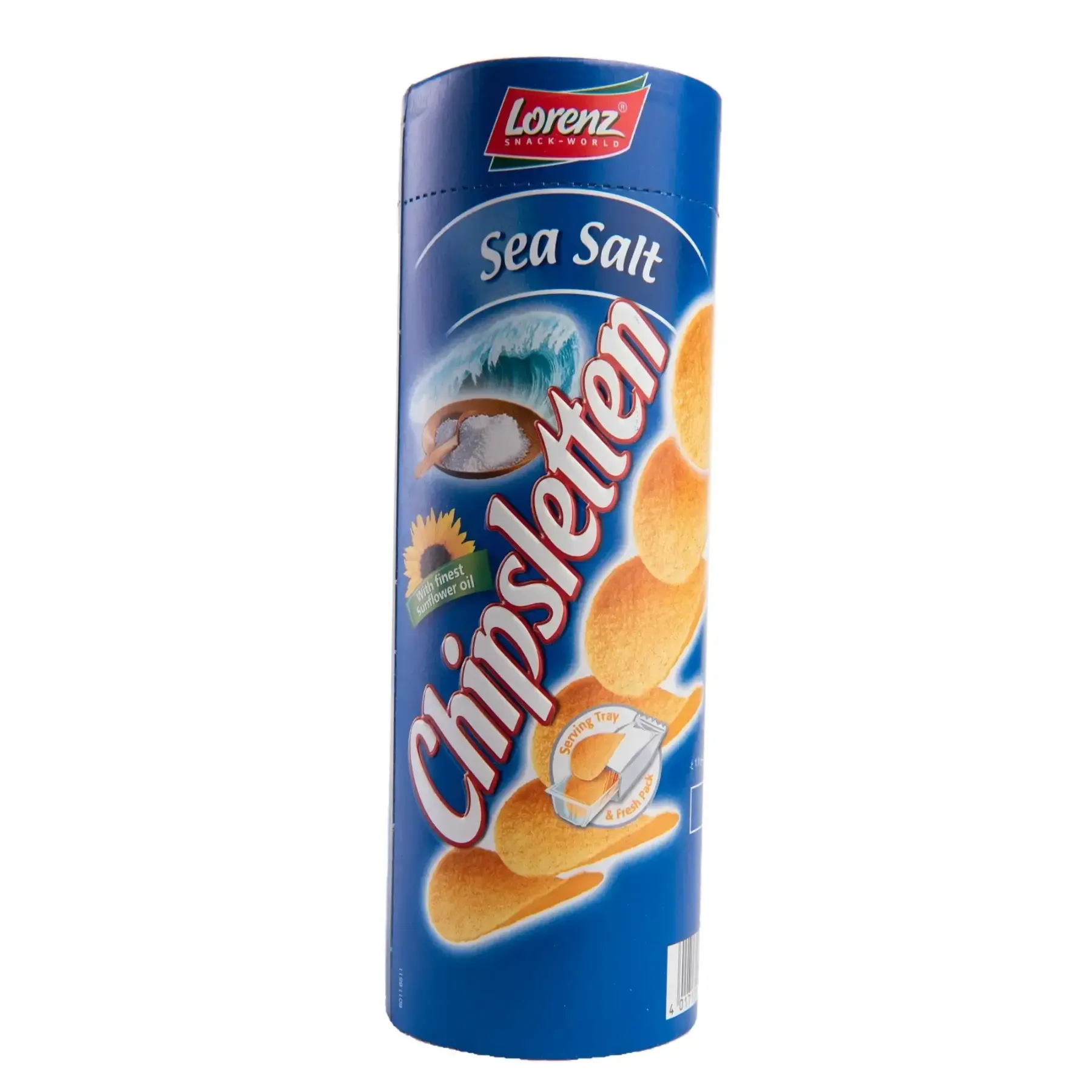 Chips de pomme de terre naturelle au sel