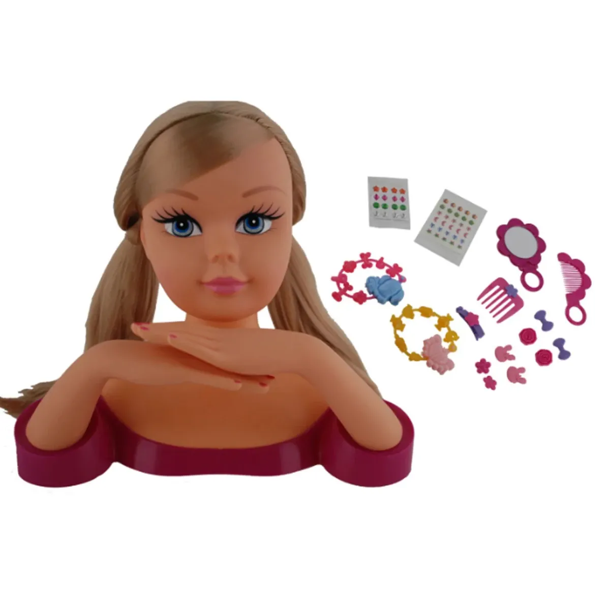 Tête à coiffer 28 cm