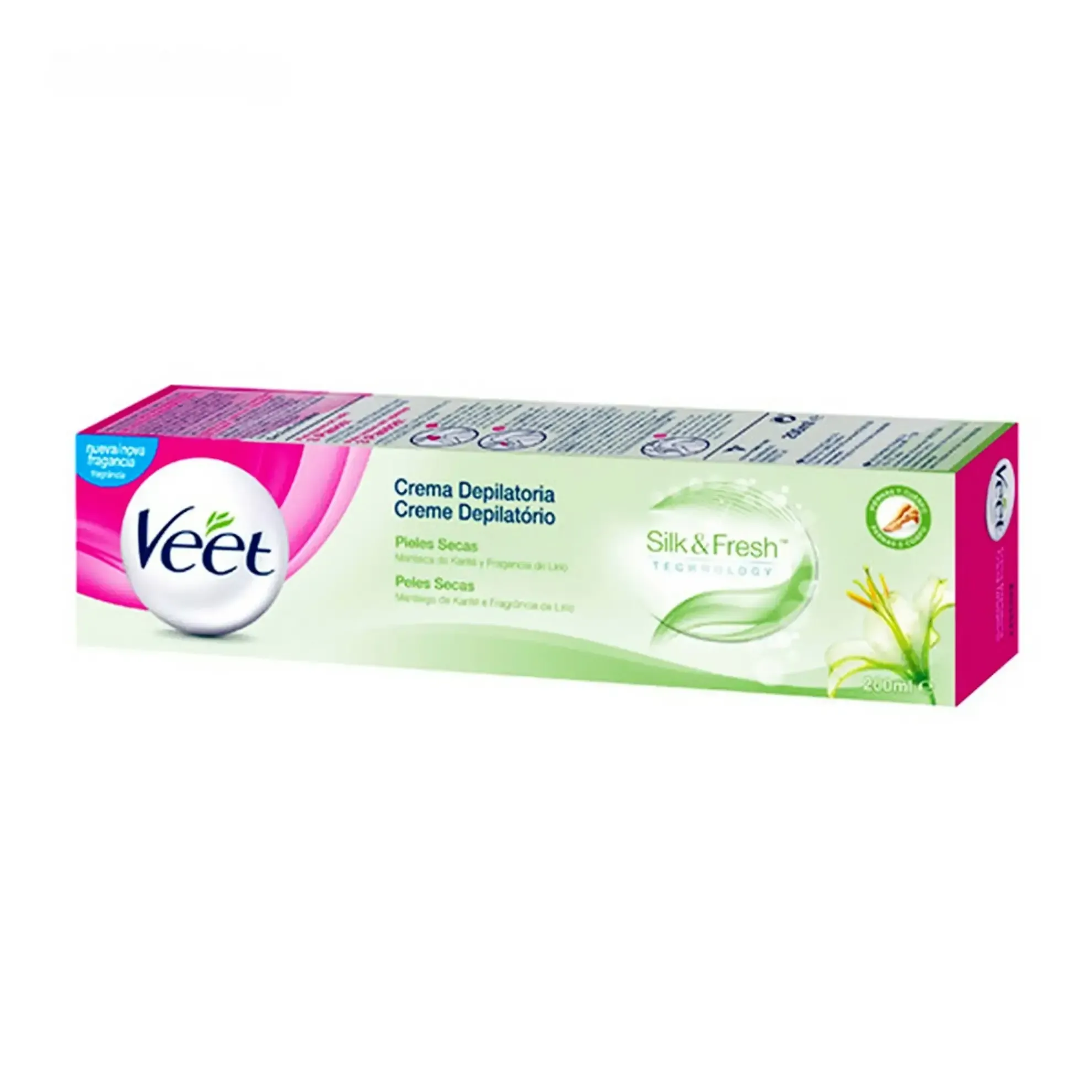 Lot de crème dépilatoire dry skin