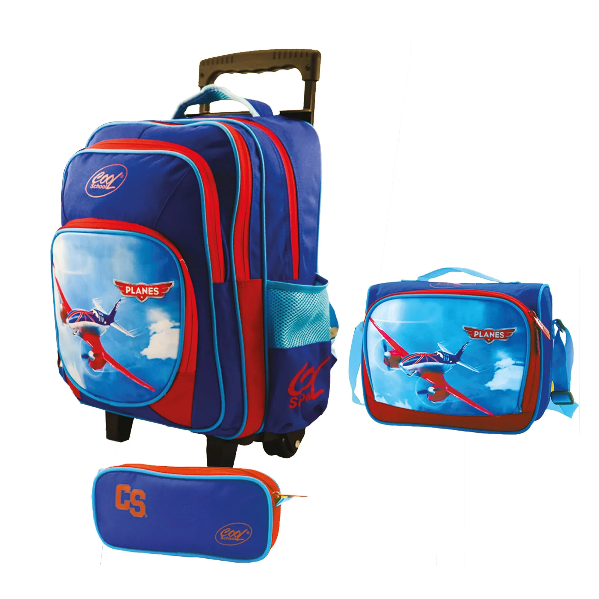 Sac à dos avec chariot + porte gouter + trousse