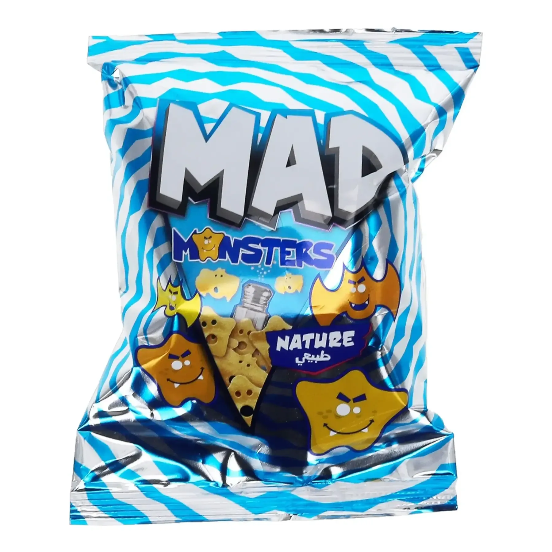 Chips de pomme de terre monsters nature