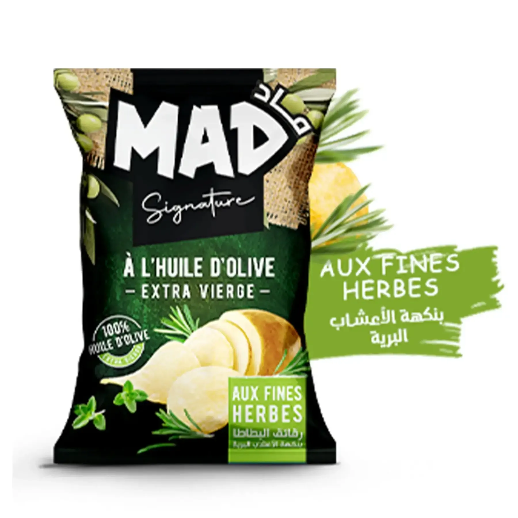 Chips de pomme de terre aux fines herbes Signature