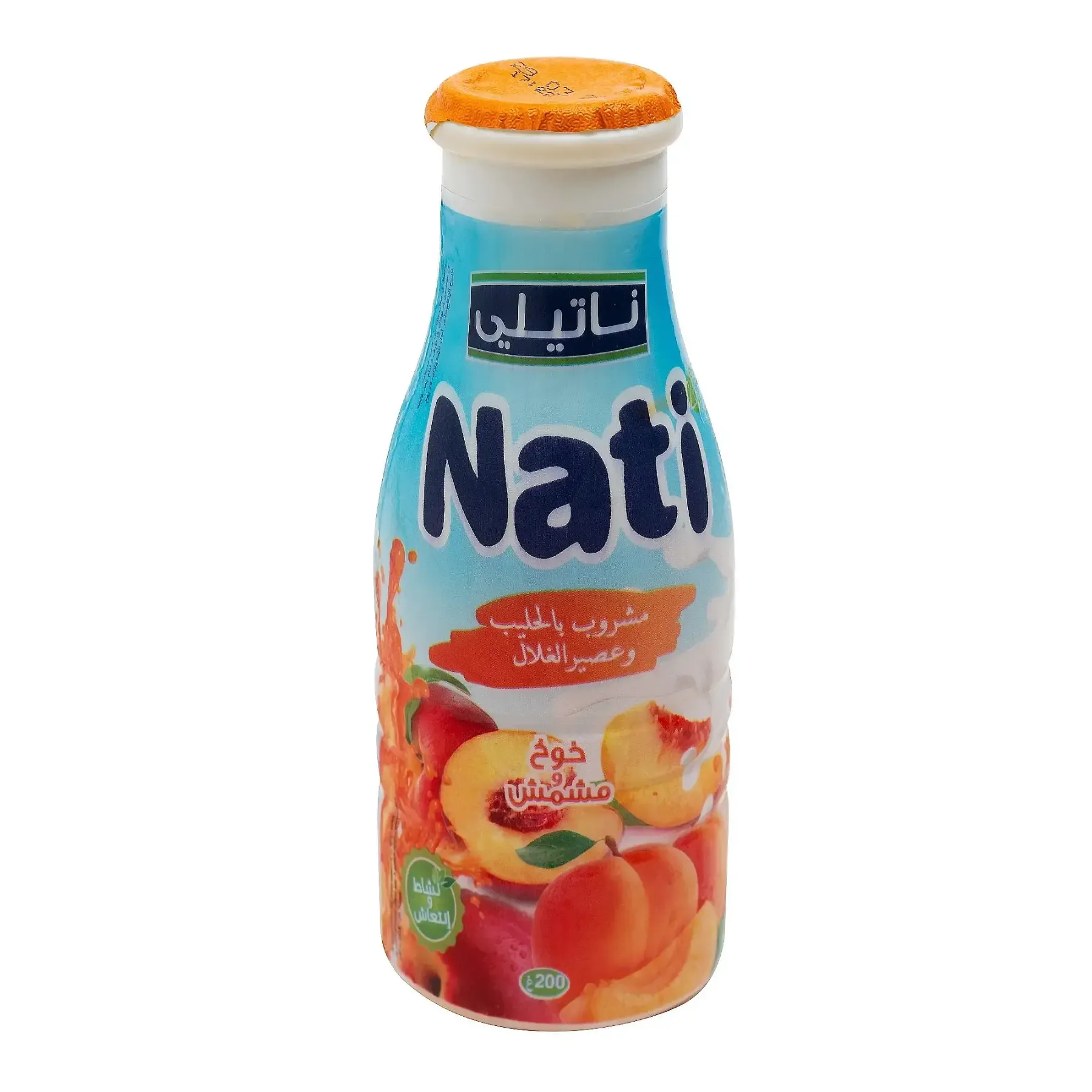 Boisson lactée pêche abricot Nati