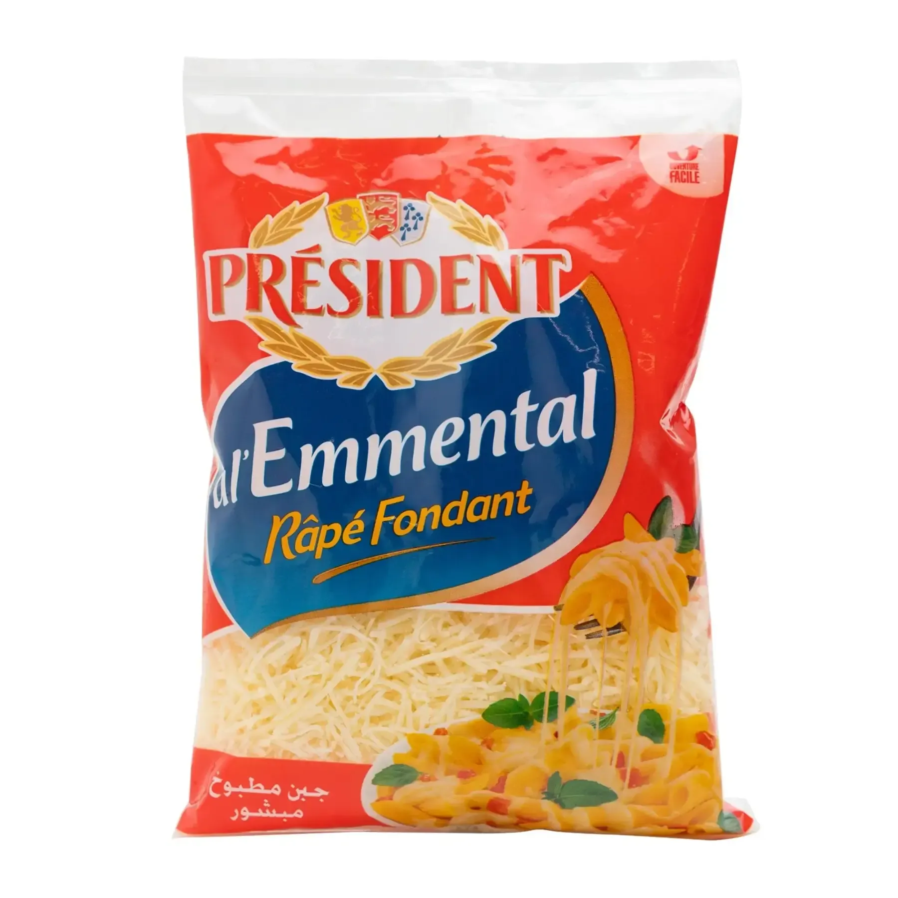 Fromage râpé fondant à l'emmental 