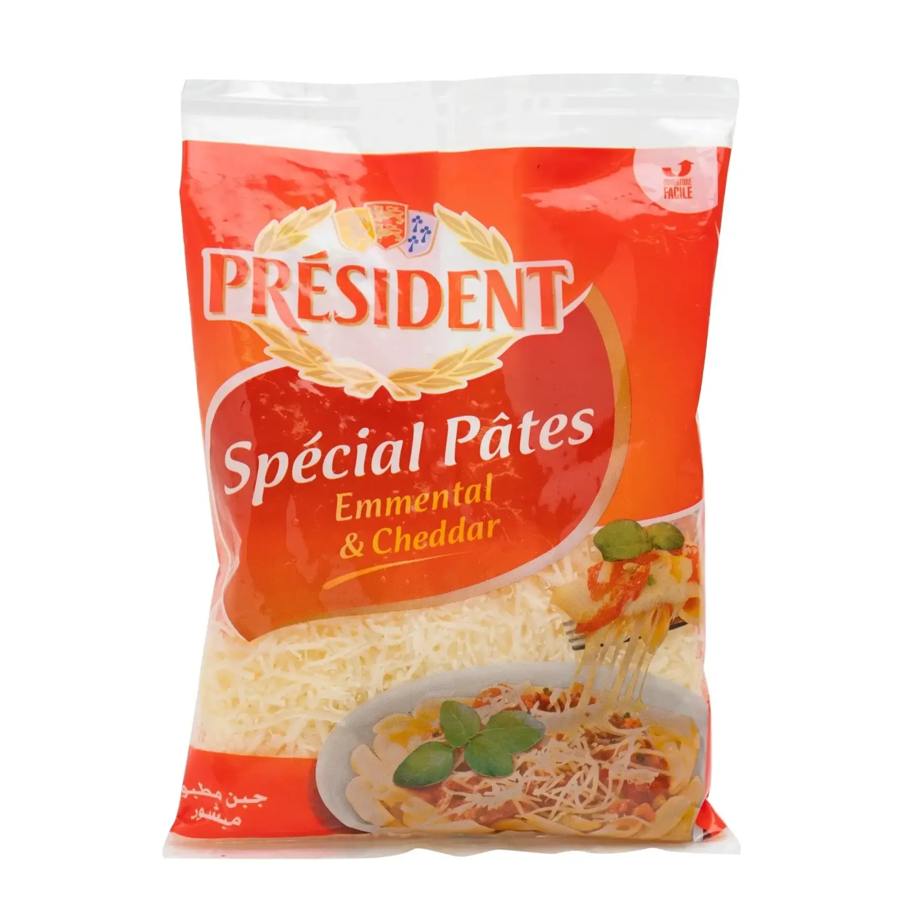 Fromage râpé spécial pâte emmental et cheddar 