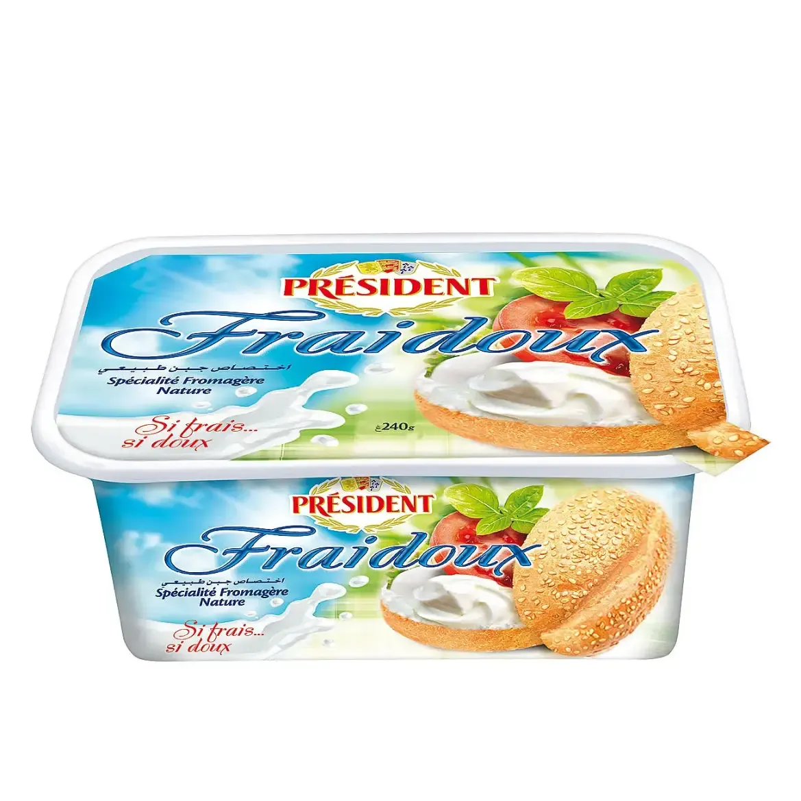 Fromage frais à tartiner Fraidoux