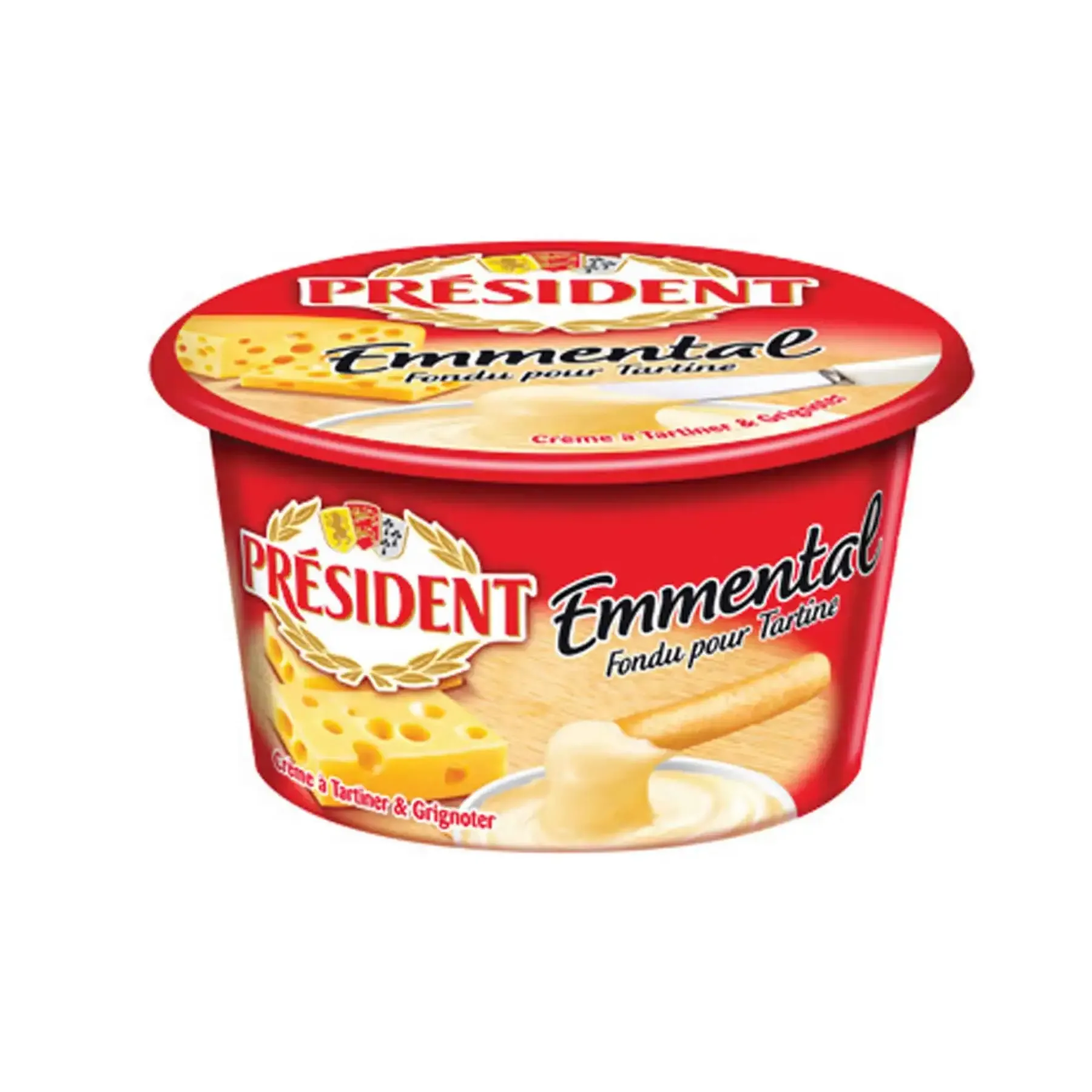 Fromage fondu à l'emmental 