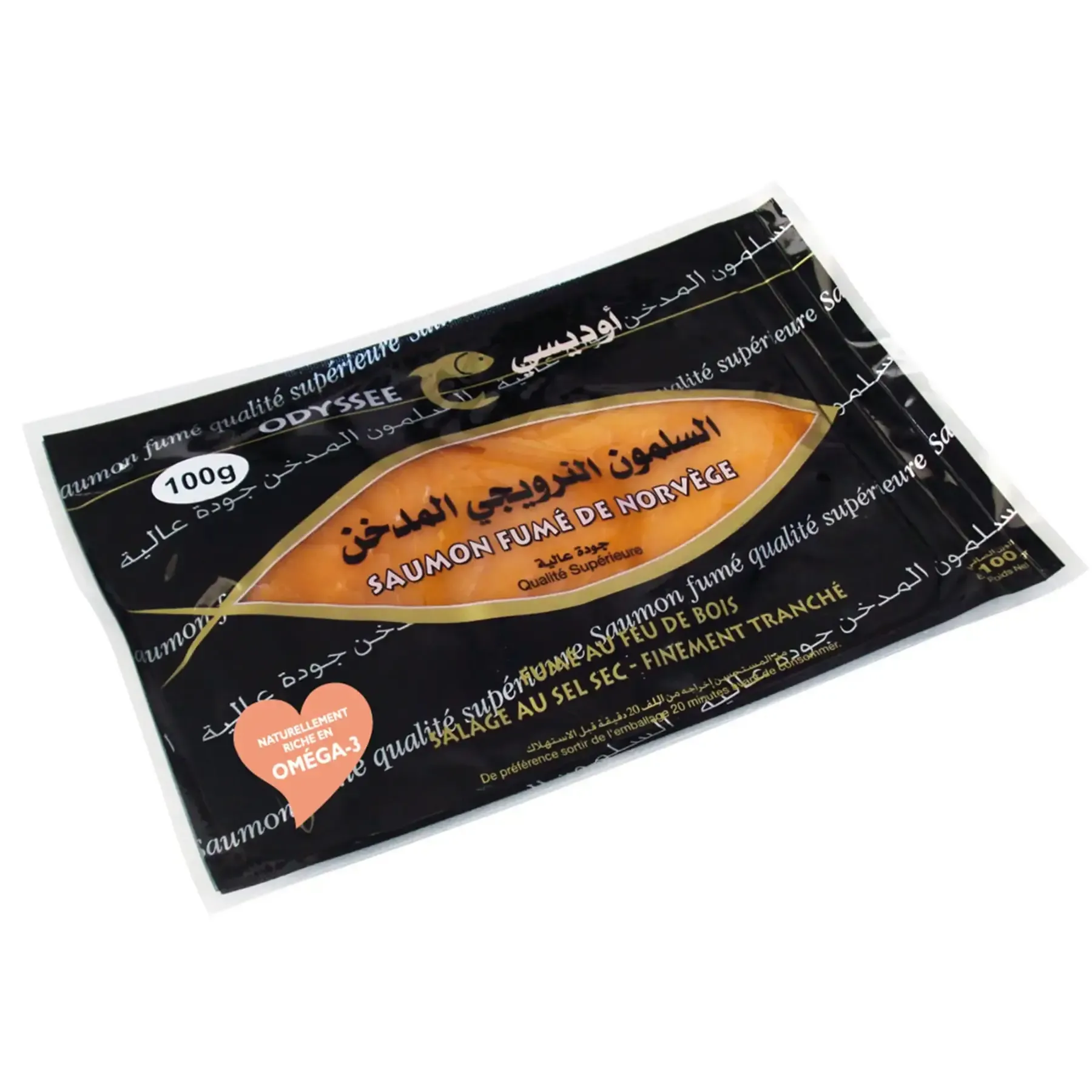 Saumon fumé de Norvège au poivre