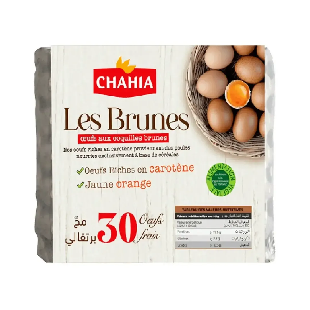 Œufs Les brunes CHAHIA