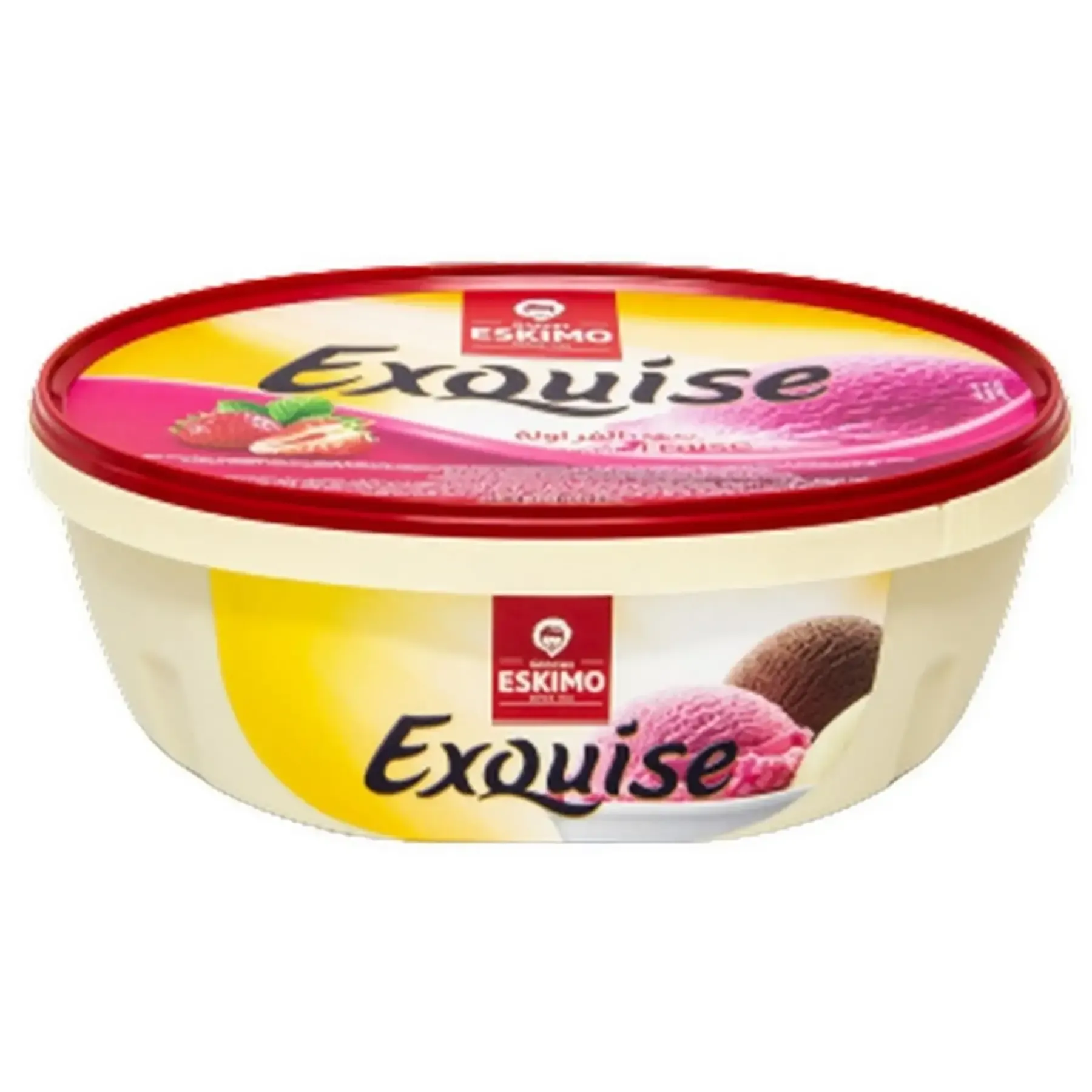 Glace saveur fraise
