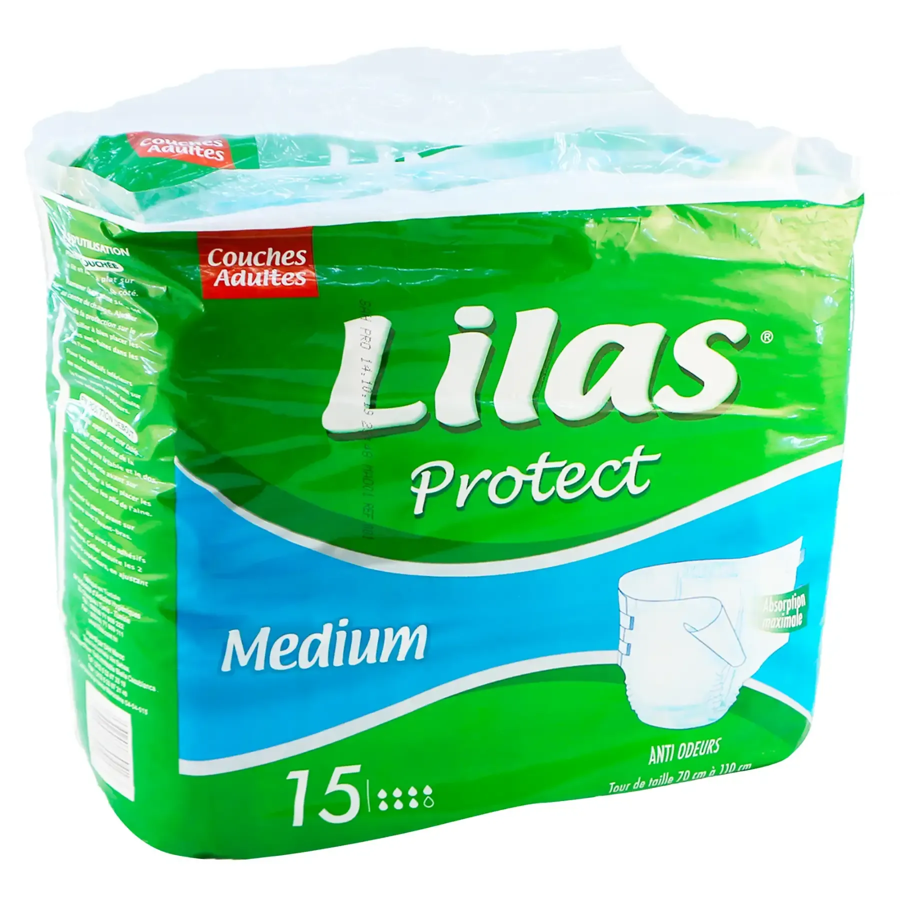 Couche adulte medium 70-110Kg