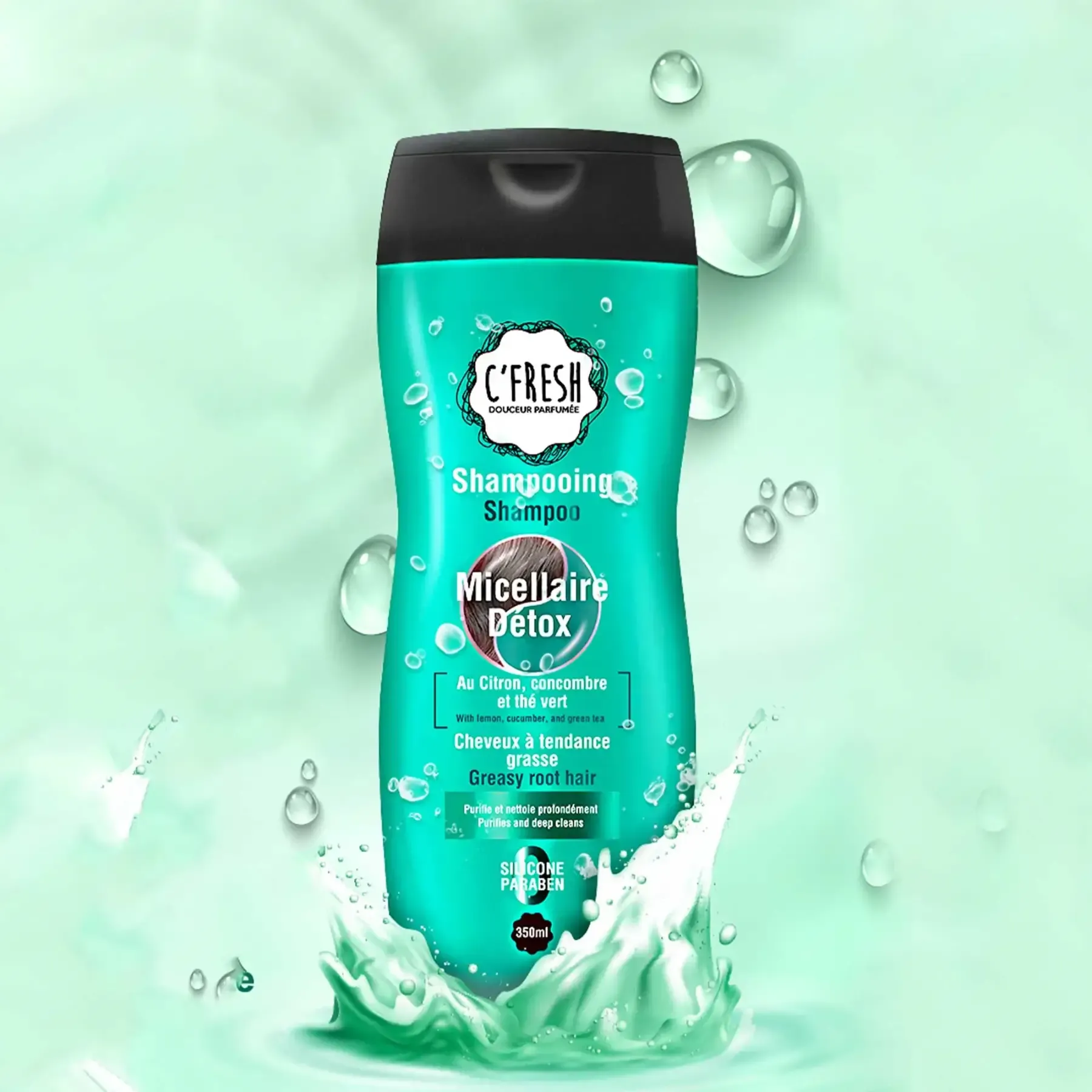 Shampooing lissage micellaire