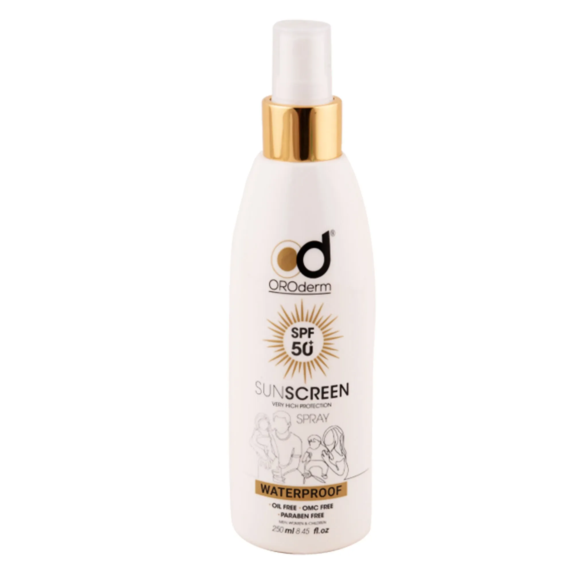 Spray solaire SPF 50+