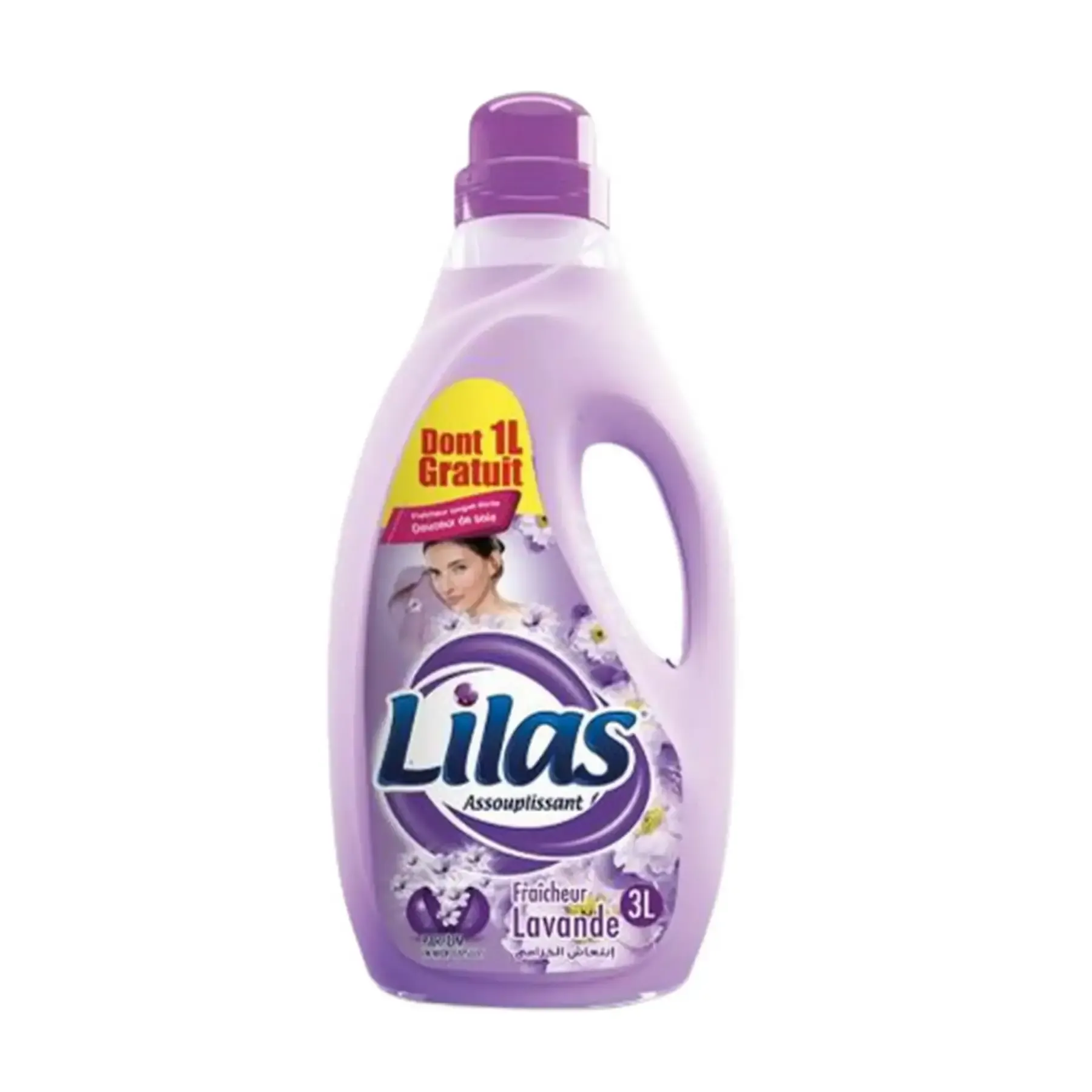Assouplissant fraîcheur lavande 3L dont 1L gratuit