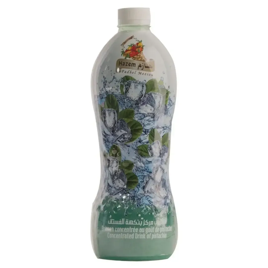 Boisson concentrée au goût de pistache  