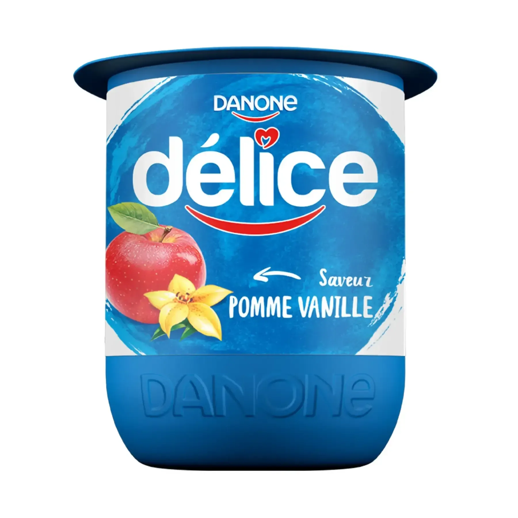 Yaourt  aromatisé pomme vanille