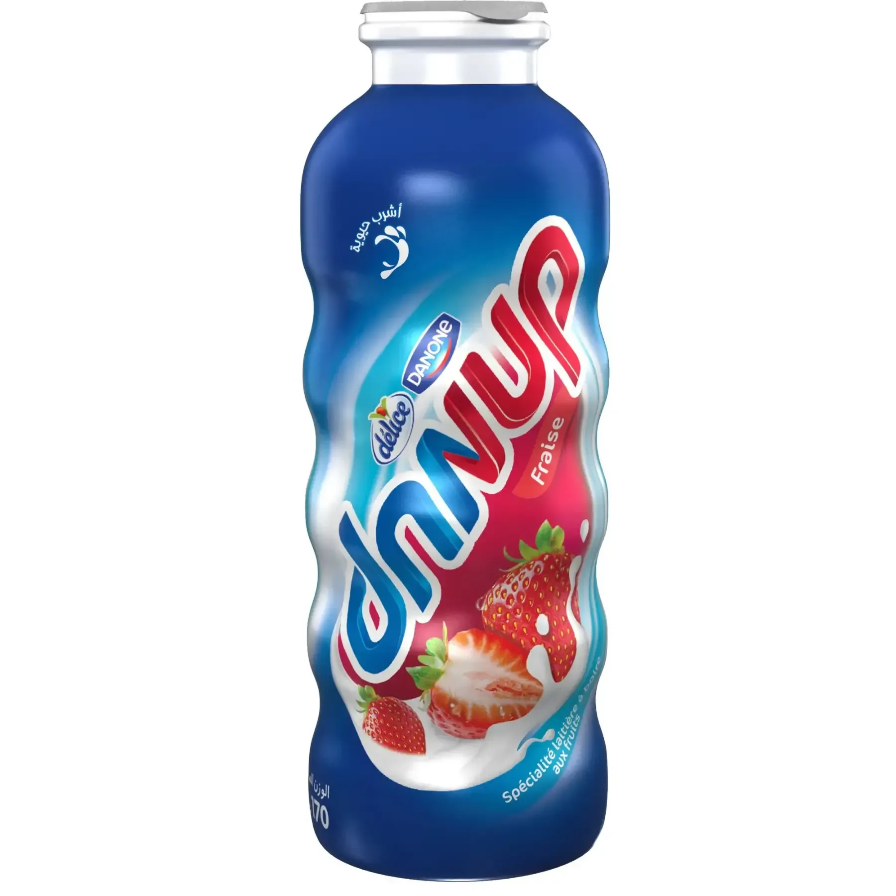 Yaourt à boire Danup fraise  