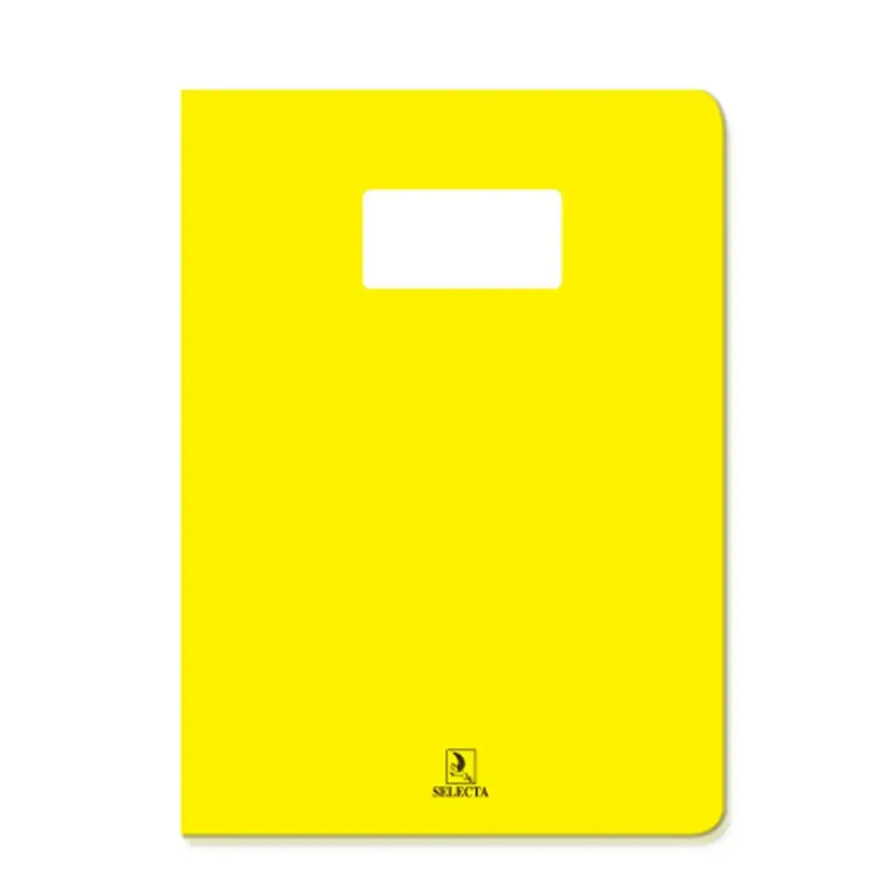 Cahier piqure 96 pages jaune