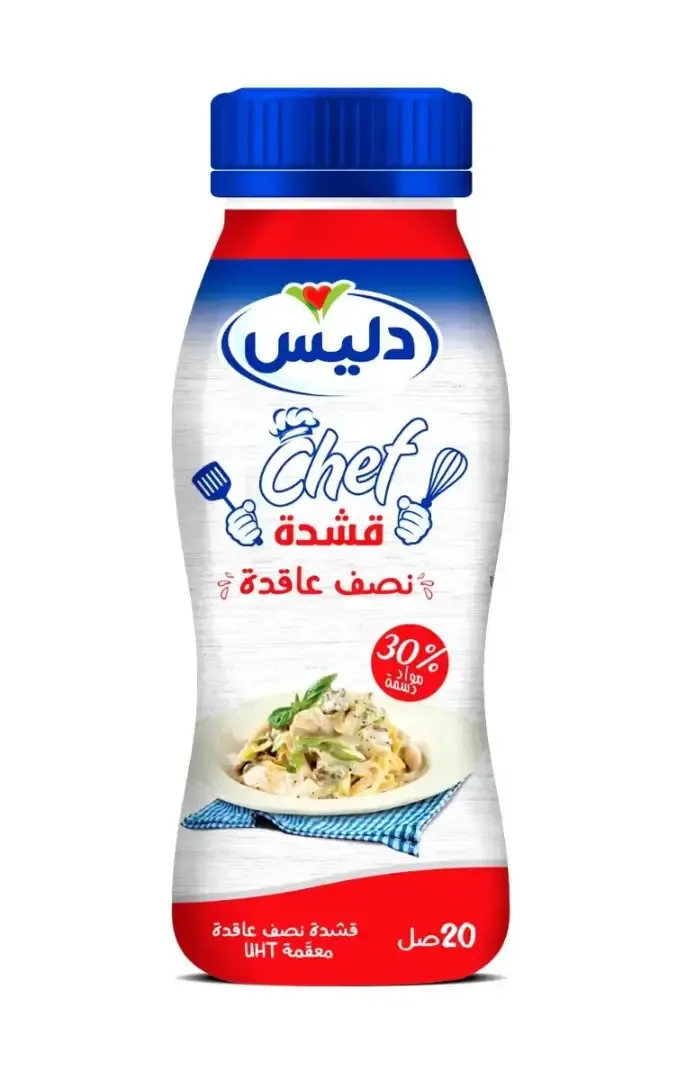 Crème fraîche semi épaisse à 30% de matière grasse