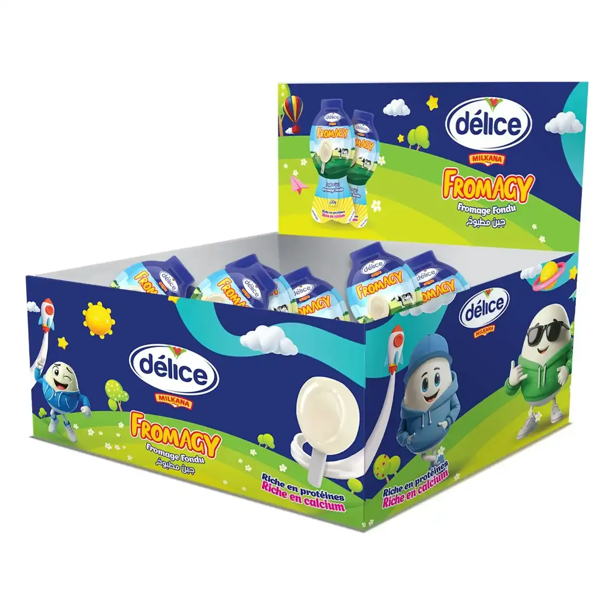 Fromage fondu sucette Fromagy
