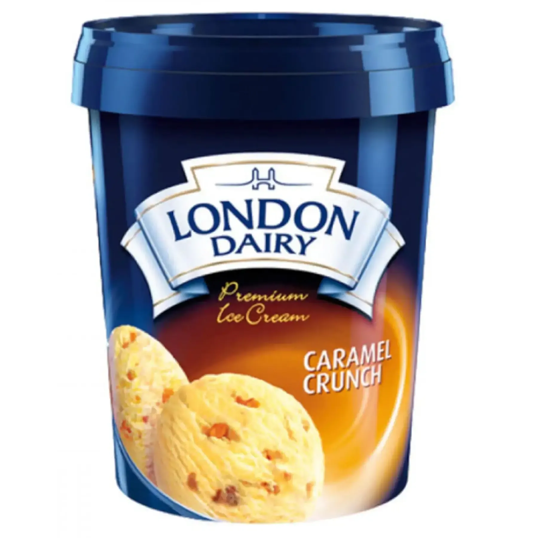 Glace caramel Crunch
