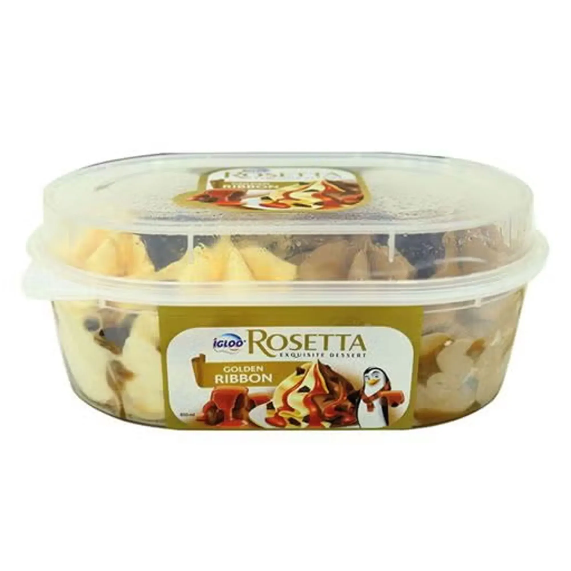 Rosetta golden ribbon