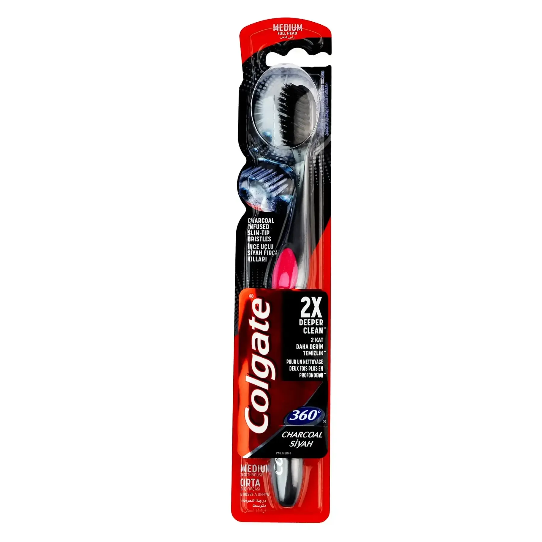 Brosse à dents medium 360 ​​Degree