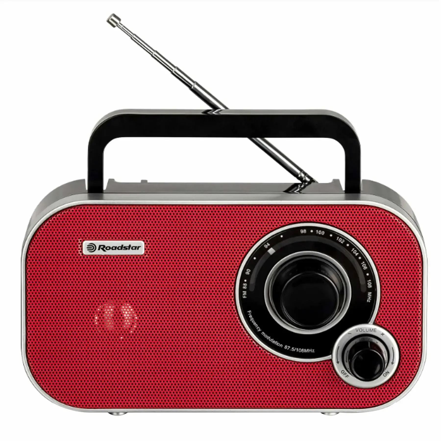 Radio Portable Road star rouge