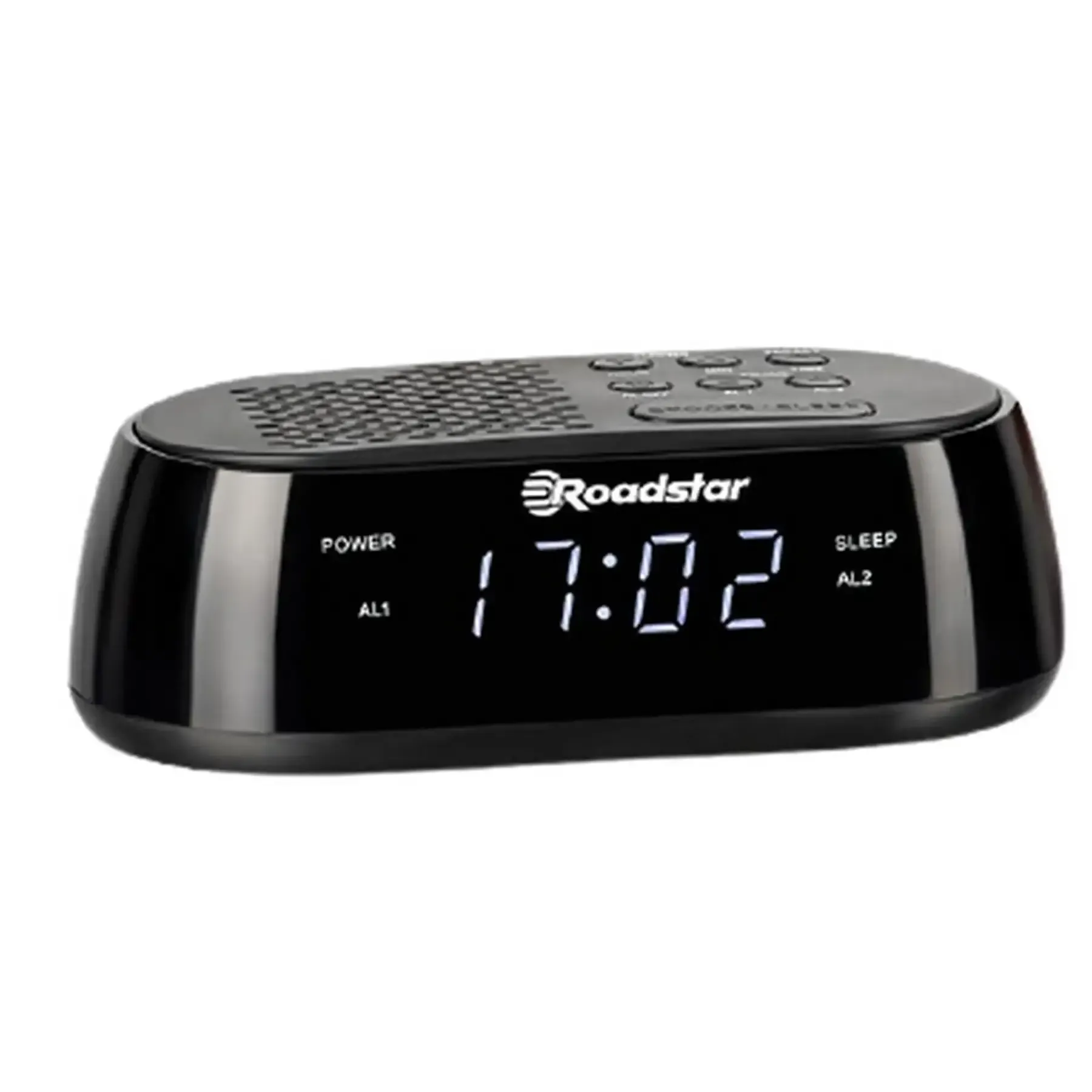 Radio réveil noir