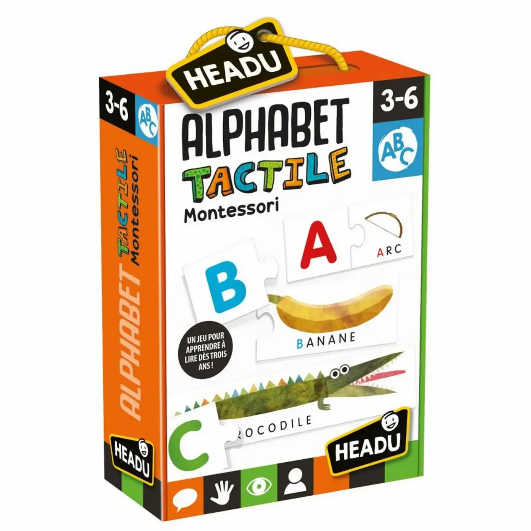 Alphabet tactile Montessori