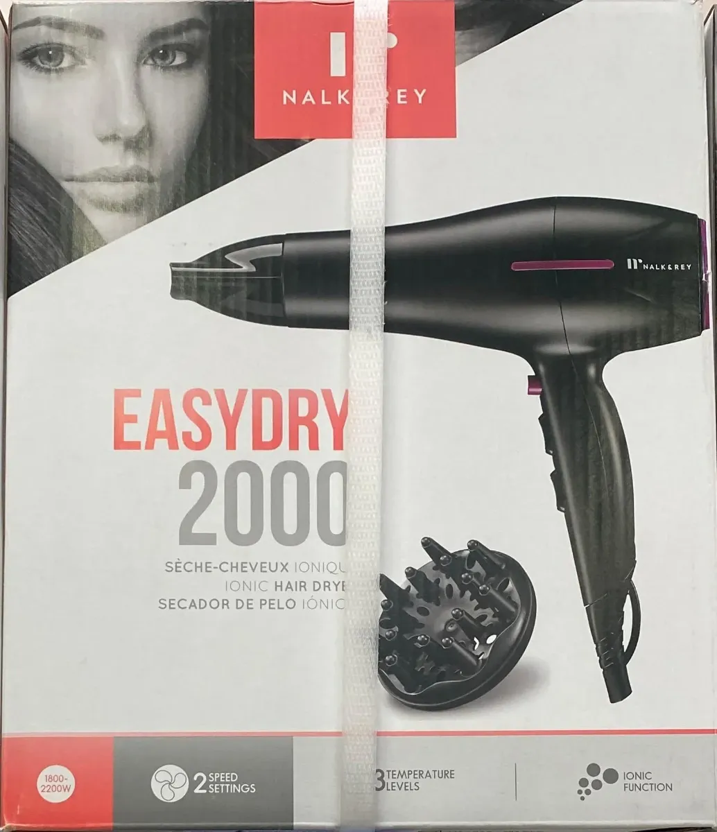 Sèche cheveux ionique EasyDry 2200W