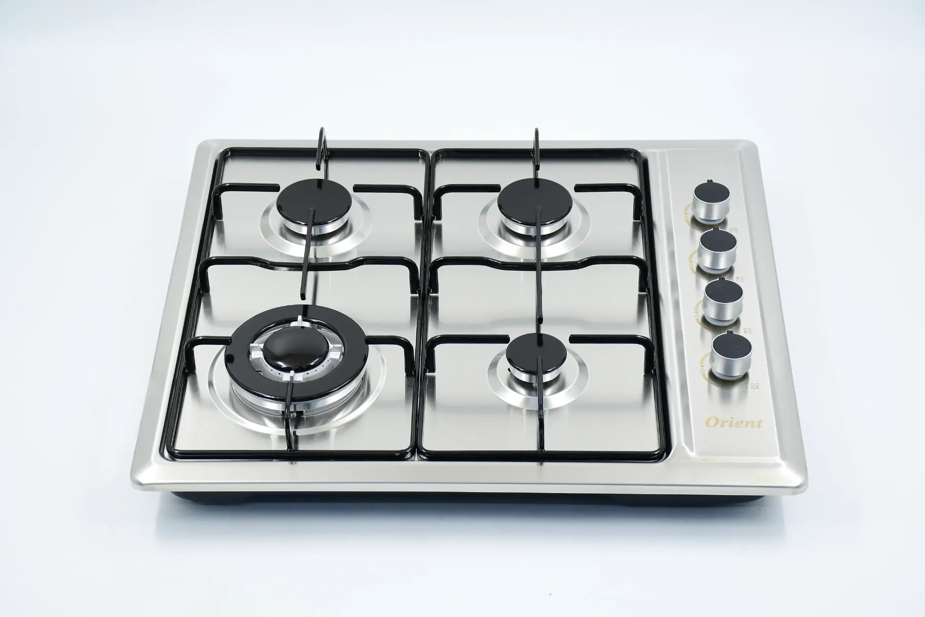 Plaque encastrable 4 feux Inox