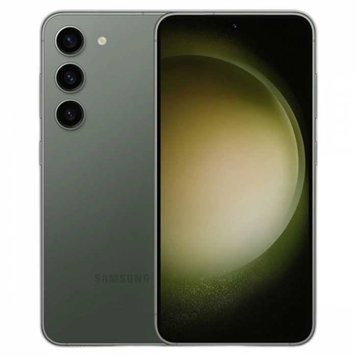 Samsung Galaxy S23 Plus vert - vue d'ensemble
