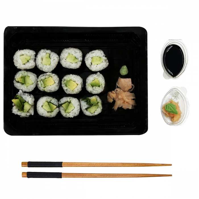Sushi variés Vegan 12 pièces