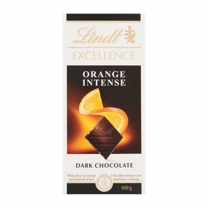 Chocolat noir Lindt Excellence Orange