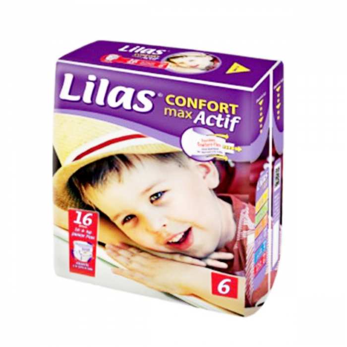 Couches bébé confort Max Actif Junior LILAS