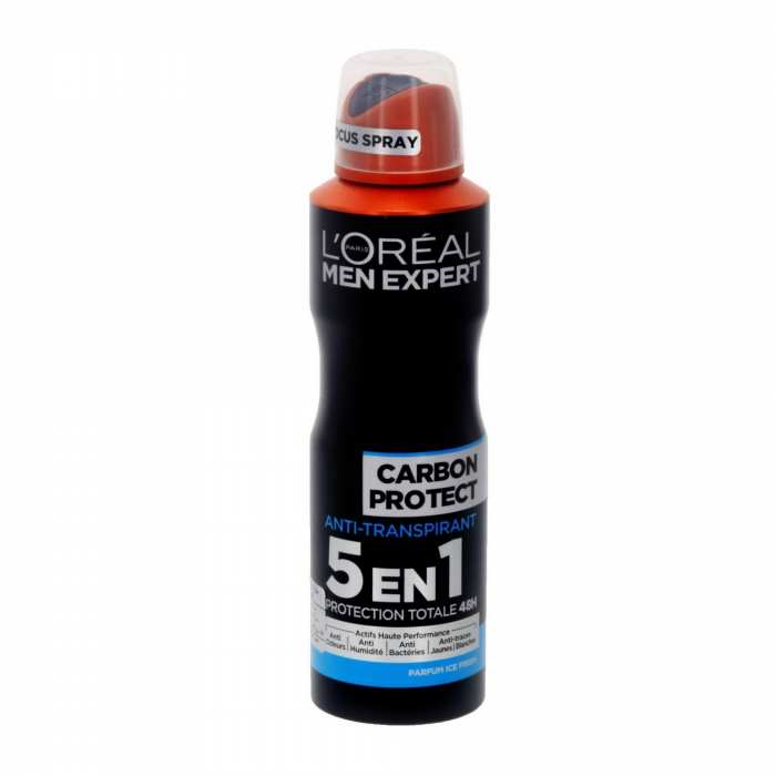 Déodorant parfumant Carbon Protect 5en1