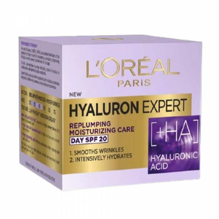Soin repulpant hydratant de jour Hyaluron Expert SPF20