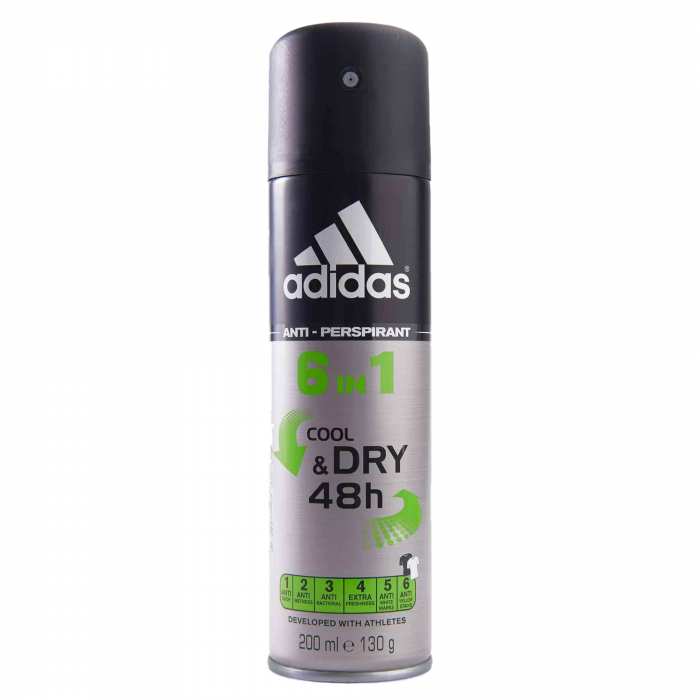 Déodorant parfumant Cool & Dry 6 en 1